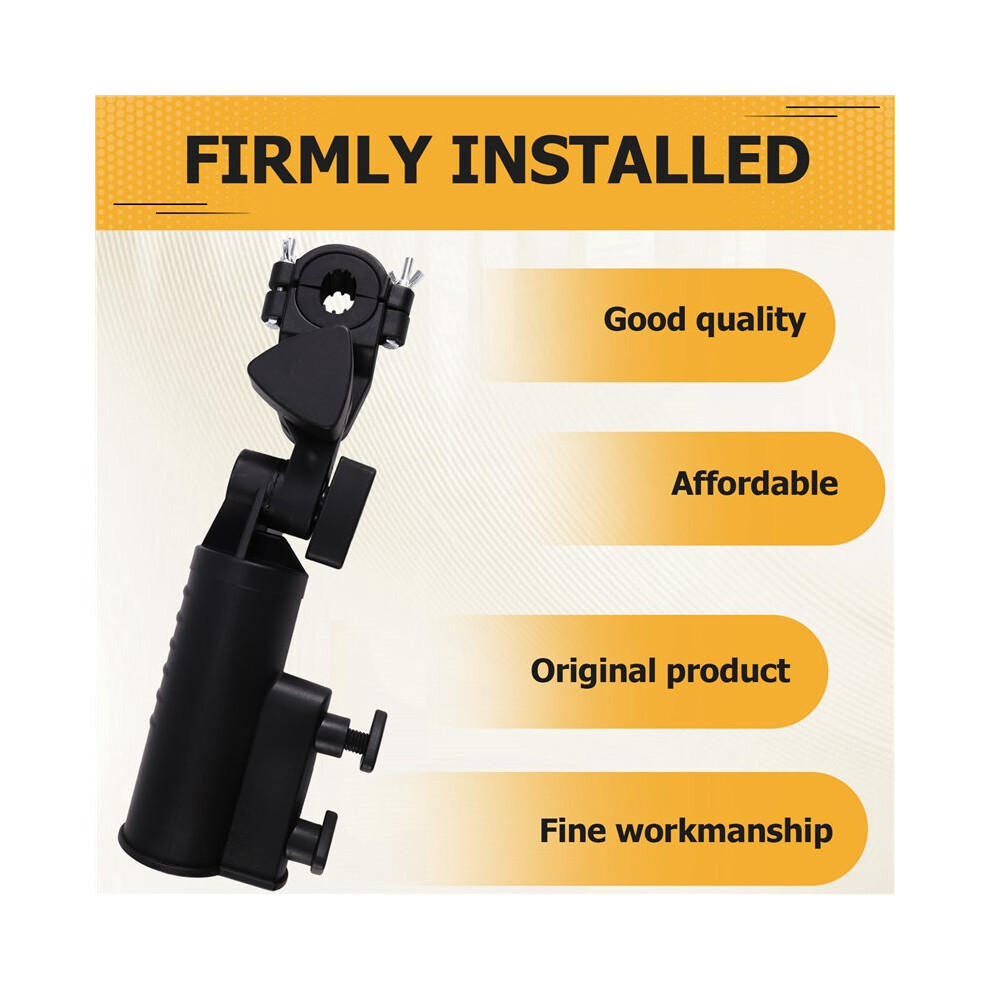Push Cart Umbrella Holder For Stroller Bicycle Bike Beach Chair Windproof Universal Umbrella Bracket Tauoh