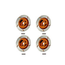 RC Car Upgrade Anti-Real Metal 12mm Brake Discs Kit for 1/12 MN128 MN86KS G500 RC Car Accessories