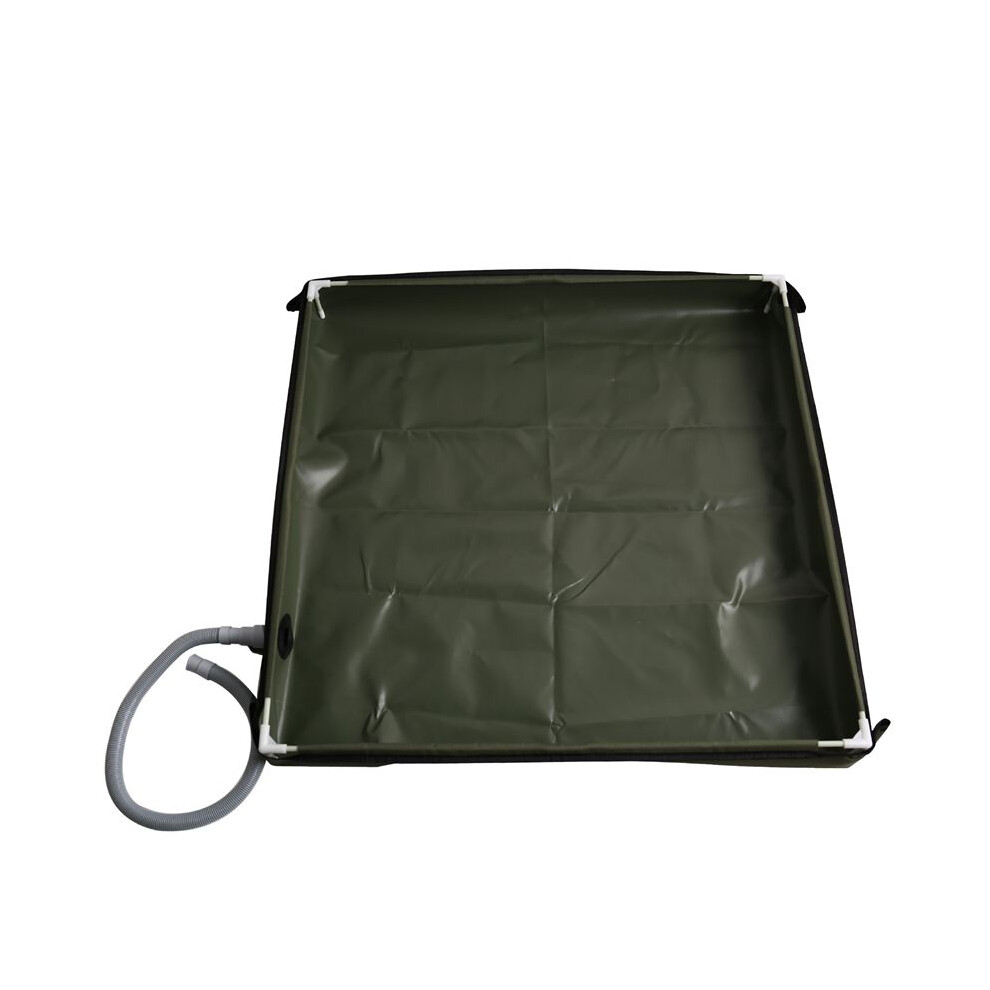 Foldable Shower Base Outdoor Camping Shower Tray Waterproof Drainage Basin Tent Floor And Pet Washing Mat 6033107811303