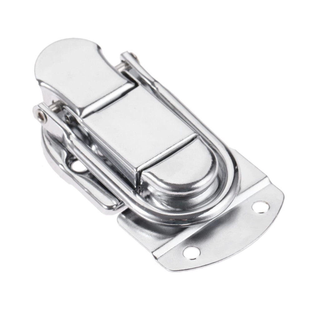 2Pcs Padlock Latch Lock Hasp With Screws, Secure Metal Toggle Clasp For Jewelry Box And Luggage 9330225511403