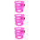 3Pièces Support Bouteille Poussette Rose Portable Pour Bébé 7
