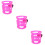 3Pièces Support Bouteille Poussette Rose Portable Pour Bébé 8