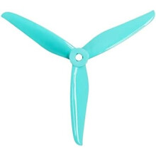 Cyclone T5146.5 Teal FPV Drone Propellers Set, 5 Inch Racing Freestyle 5mm POPO Props for Foxeer Dalprop