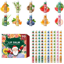 Hydrating Lip Balm Set with Deep Hydration Formula and Refreshing Scents for Dry Lips Travel Use