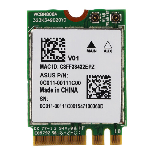 High Quality ASUS M.2 Wireless Bluetooth 4.1 Network Card Dual Band Easy Setup 1