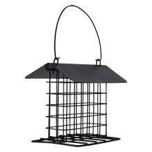 Mangeoire à oiseaux en métal peu encombrante, support-1 pièces