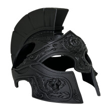 Decorative Centurions Styles Helmet Role Playing Roman-Black