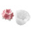 Flexible Easy Releases Silicone Hydrangea Mould For Baking-F672 1