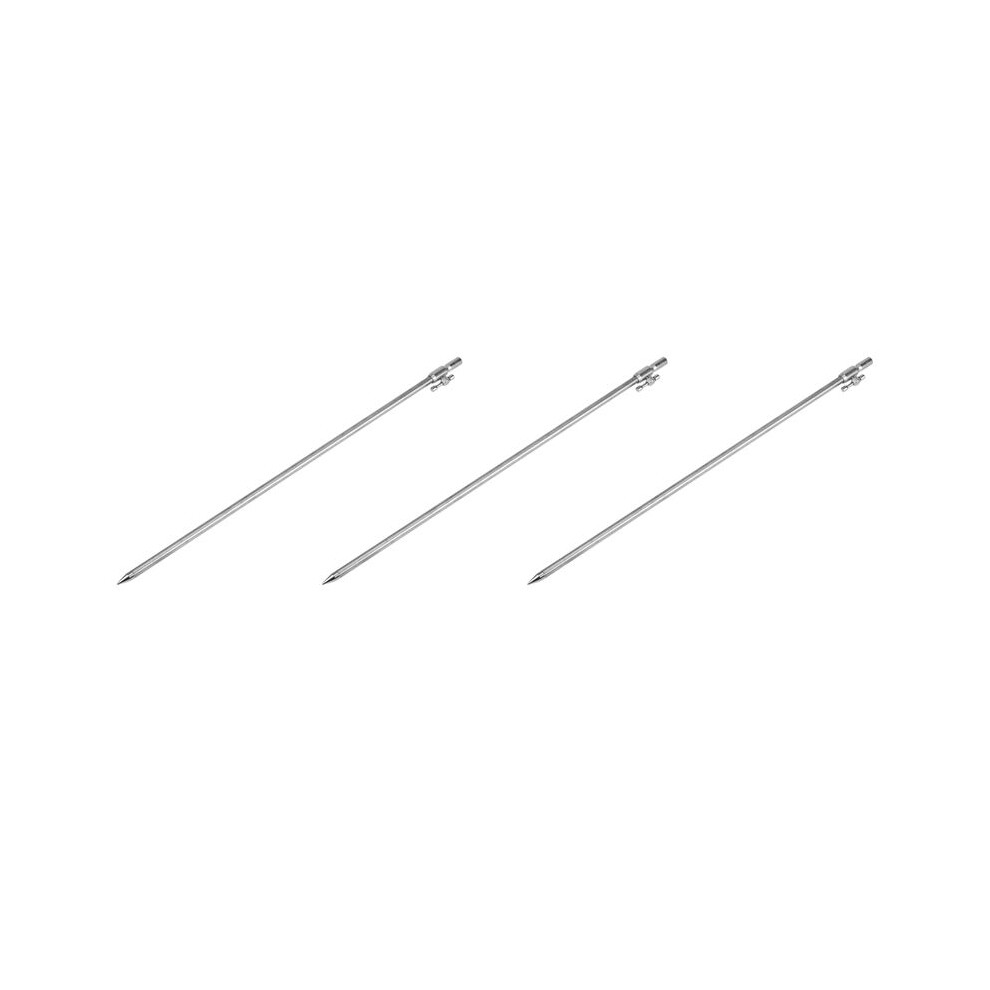 3 Pcs 50-100Cm Extending Fishing Bankstick Adjustable Carp Fishing Bank Stick Fishing Rod Rest For Bite Alarm 6033105682677