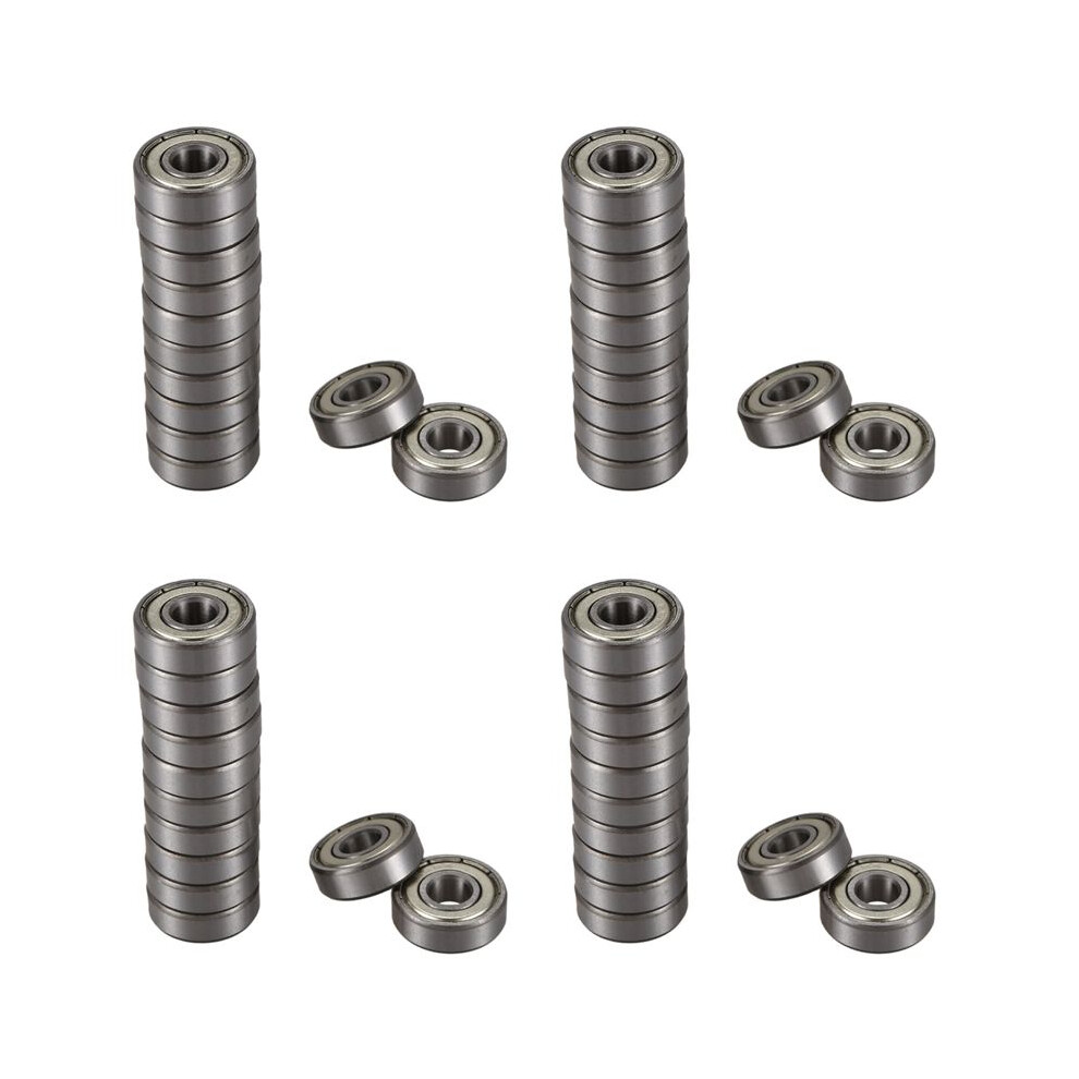 48 Pcs 608Z 22Mm X 8Mm X 7Mm Single Row Deep Bearing 6033488533023