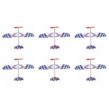 6X Elastic Trousse de Modèle D'Avion Bricolage Alimenté en Mousse Modèle Avion Jouet ÉDucatif
