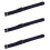 3 Pcs 18mm Nylon Watch Band Drawstring Bracelet Strap Watch Strap Dark 1