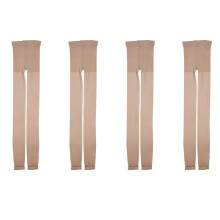 4X New Women Fashion Hot Open Toe Sheer Ultra-Thin Tights Pantyhose Stocking Nude