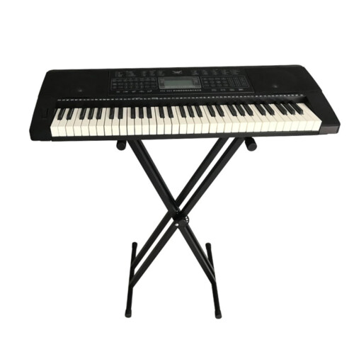 Adjustable Iron Keyboard Stand for Electronic Organ, Stable Non Slip Support, Beginner Friendly 1