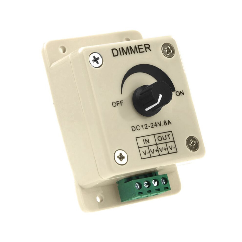4X 12V-24V Led Dimmer Controller Adjust Single Color For 5050 3528 Led Strip 6033013562191