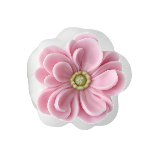 Multipurpose Flower Shape Silicone Molds for Making Candle-7