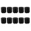 10X Aquarium Filter Biochemical Sponge Foam Replacement Black 1
