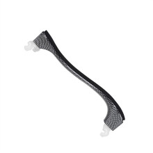 Carbon Fiber Violin Shoulder Rest 4/4 with Comfort Cushion Pad and Nonmarking Silicone Grip
