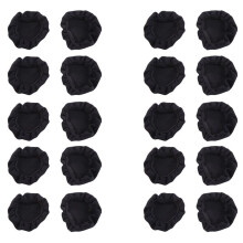 20X Flex Fabric Headphone Earpad Covers Sanitary Earcup Protectors Headset Ear Cushions for Gym Training