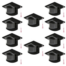 1/5/10/30Pcs Graduation Cap Themed Treat Cards With-10pcs