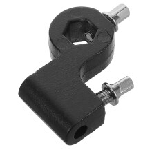 Bass Drum Pedal Beater Holder Clip with Secure Clamp Grip and Easy Fast Installation Accessory