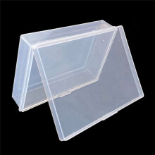 20Pcs Box Trading Card Case Card Storage Organizer Clear Card Case Plastic Storage Box for Gaming Cards