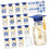 12Set Graduation Table Decorations Felts Grad Hat Mason-Blue 1