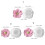 Florale Silikon-Fondant-Formen, Backwerkzeug,-8 4