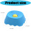 Interactive Licking Ball Slow Feeder Dog Lick Bowl for-Blue 3
