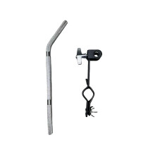 Tambourine Stand with Quick Clip Mount, Adjustable Holder for Drum Set, Hands Performance