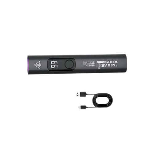 Light Lamp UV Fluorescent Agent Detection USB Rechargeable Flashlight Pet Urine Stain Detection Handlamp