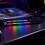 LED Music Spectrum Display Dual Channel Audio Level Meter 128 Color Rackmount Visualizer for Studio 5