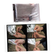 Emergency Thermal Blanket with Heat Retention and Waterproof Protection for Camping Hiking Survival Kits