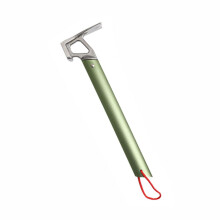 Camping Hammer with Durable Stainless Head, Lightweight Aluminum Handle, Ergonomic Grip for Tent Stakes