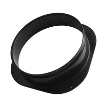 Ventilation Duct Connector 300mm PP Plastic Fitting Leak‑Resistant Durable Design for HVAC Airflow