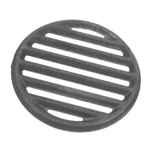 Heavy Duty Round Cast Iron Grill Grate for BBQ Outdoor Cooking Even Heat Distribution Easy Maintenance