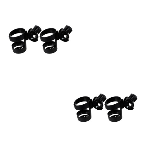 4Pièces Gobelet Bébé Noir Réglable Portable 2