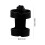 4Pièces Gobelet Bébé Noir Réglable Portable 8