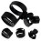 4Pièces Gobelet Bébé Noir Réglable Portable 9