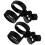 4Pièces Gobelet Bébé Noir Réglable Portable 11