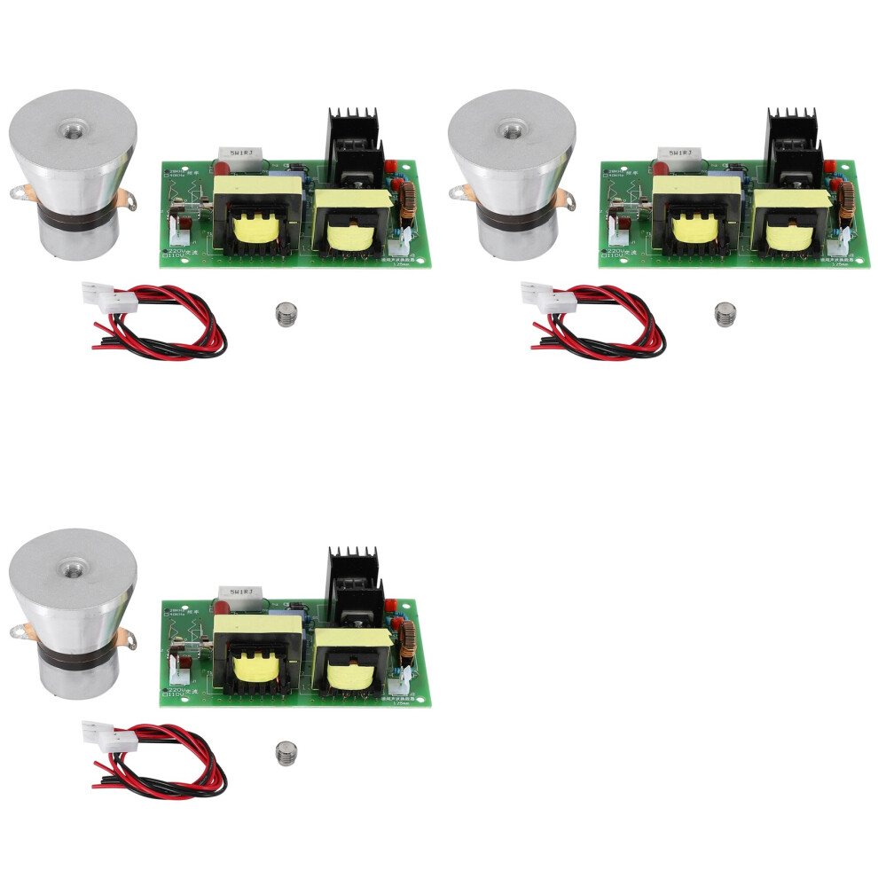 3X 100W 28Khz Ultrasonic Cleaning Transducer Cleaner High Performance +Power Driver Board 220Vac 6031417102647