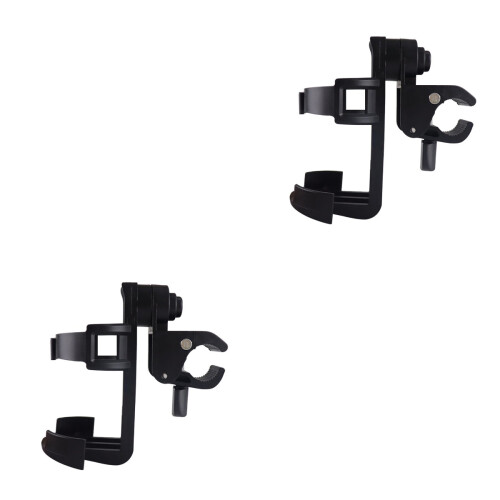 2Pièces -Gobelet Noir Pour , Poussette Tricycle 1