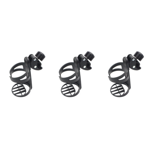 3Pièces Support Noir Rotatif Pour Poussette Bébé 2
