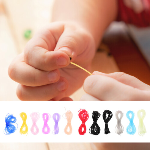 Corde Silicone DIY Multi-Usage Couleurs Assorties 2