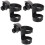 3Pièces -Gobelets Poussette PP Noir Rotatif Multiusage 2