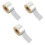 3 Pieces Stickers Label Protector Scratch-Resistant 3