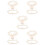 5Sets Comfortable Beige Bridal Lace Garters for Wedding Use 7