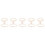 5Sets Comfortable Beige Bridal Lace Garters for Wedding Use 8
