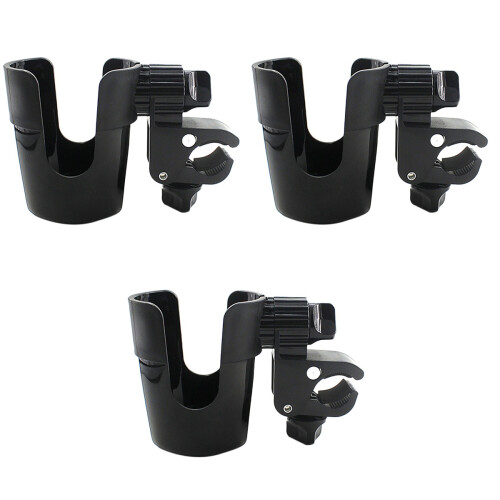 3Pcs Carriage Black Lightweight for Stroller 1
