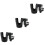 3Pcs Carriage Black Lightweight for Stroller 4